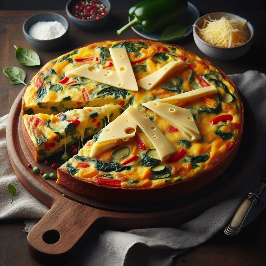 Cheese and Veggie Frittata