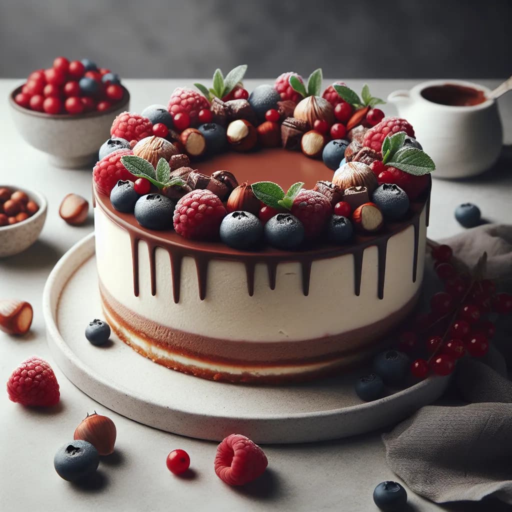Cheesecake al Philadelphia e Nutella