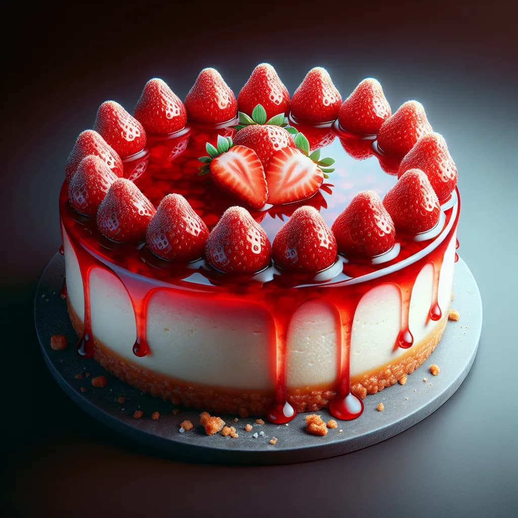 Cheesecake de Fresa