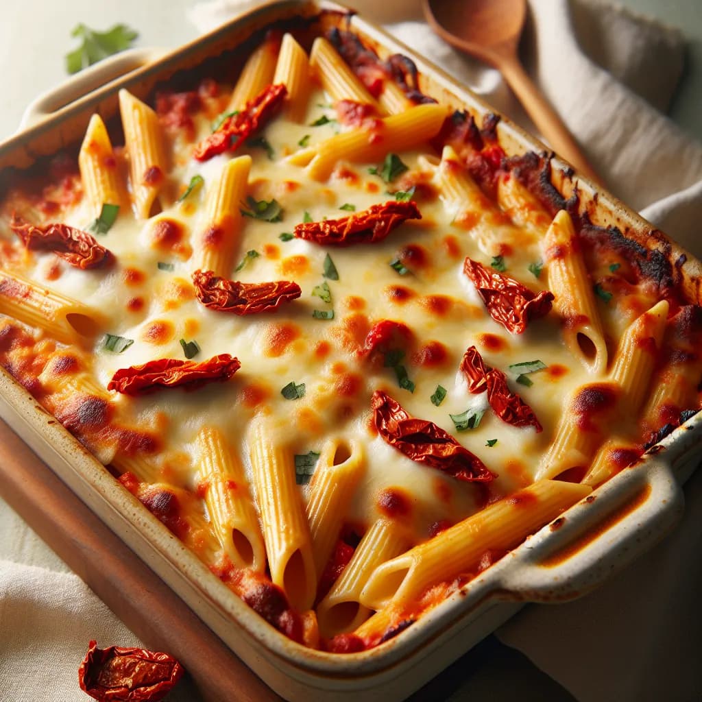 Cheesy Baked Penne