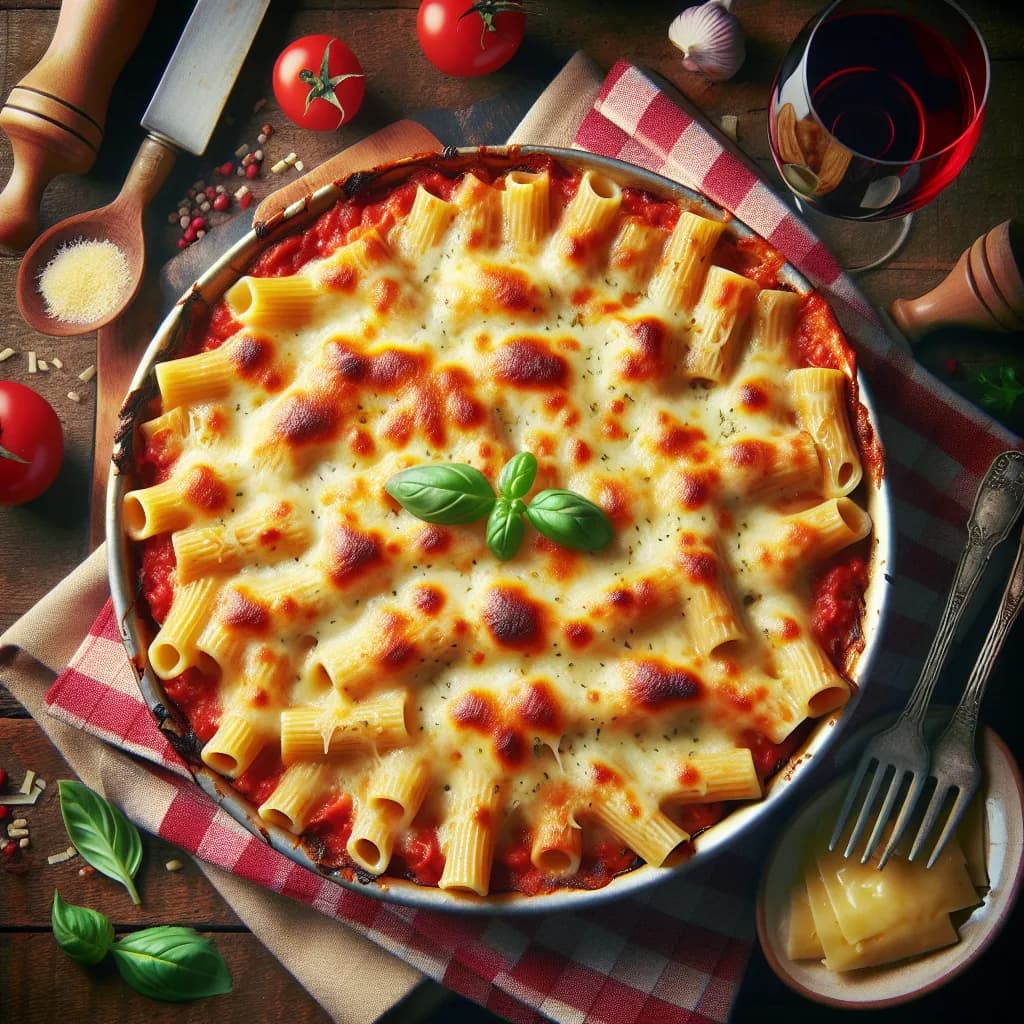 Cheesy Baked Ziti