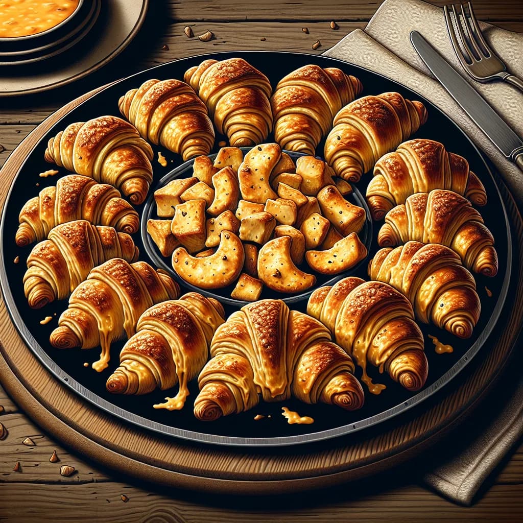 Cheesy Chicken Crescent Bake