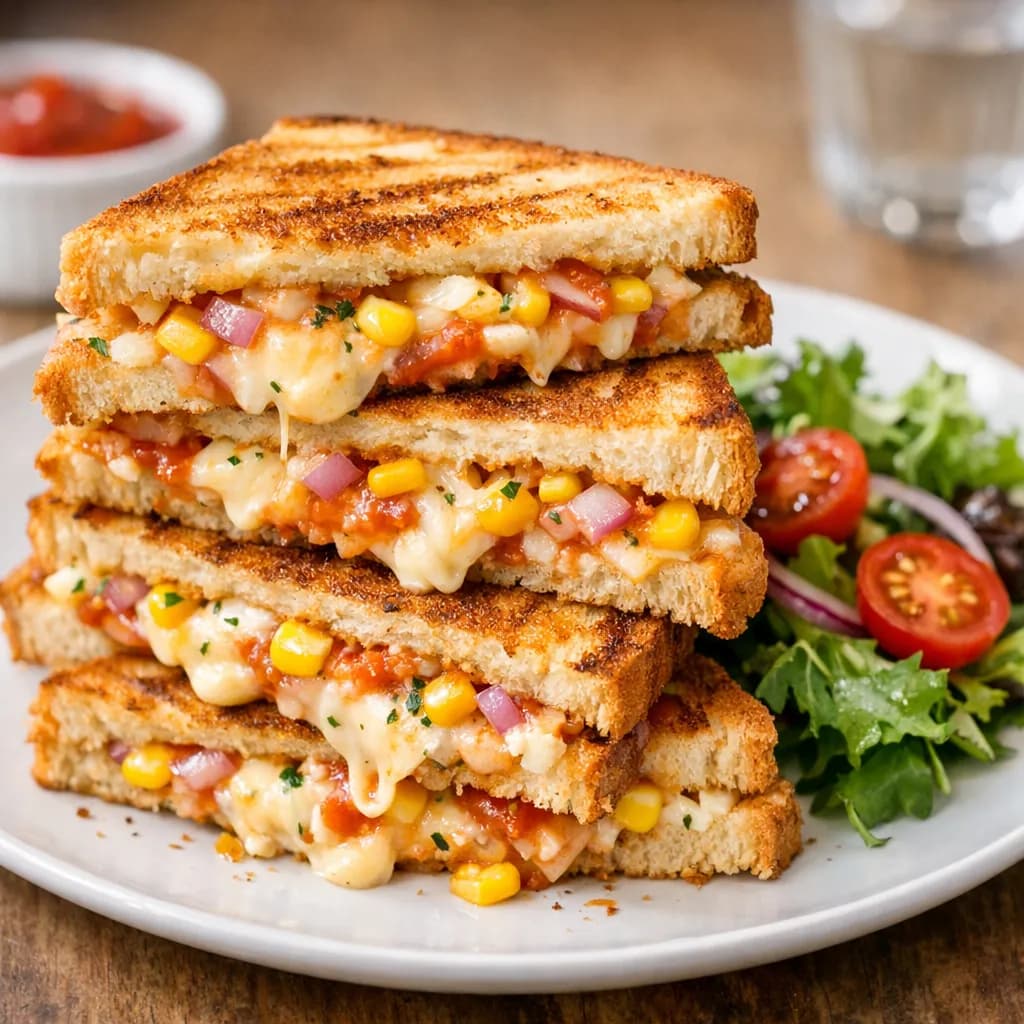Cheesy Corn Mayo Sandwich