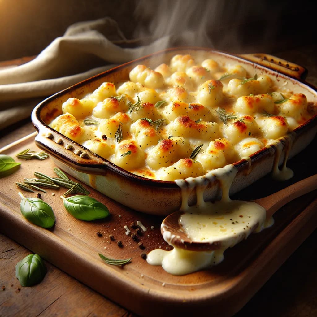 Cheesy Gnocchi Bake