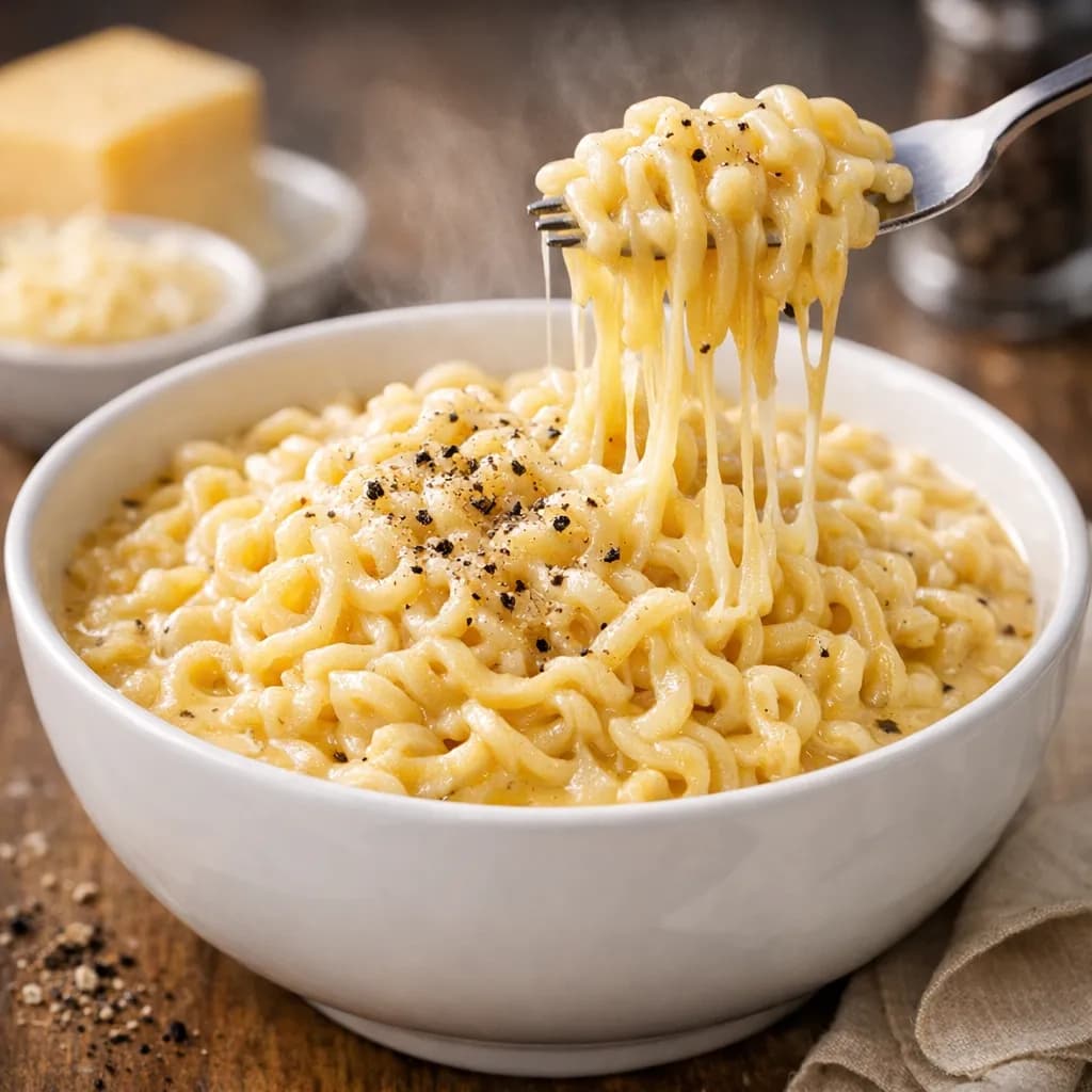 Cheesy Maggi Noodles