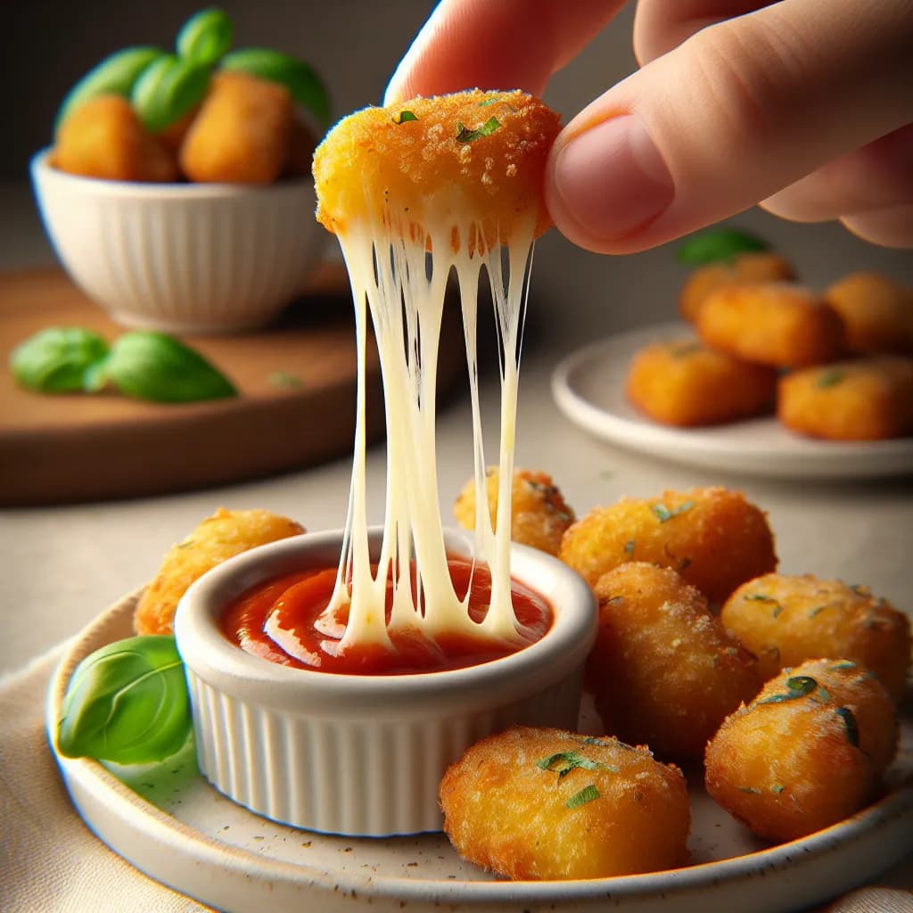 Cheesy Pizza Nuggets