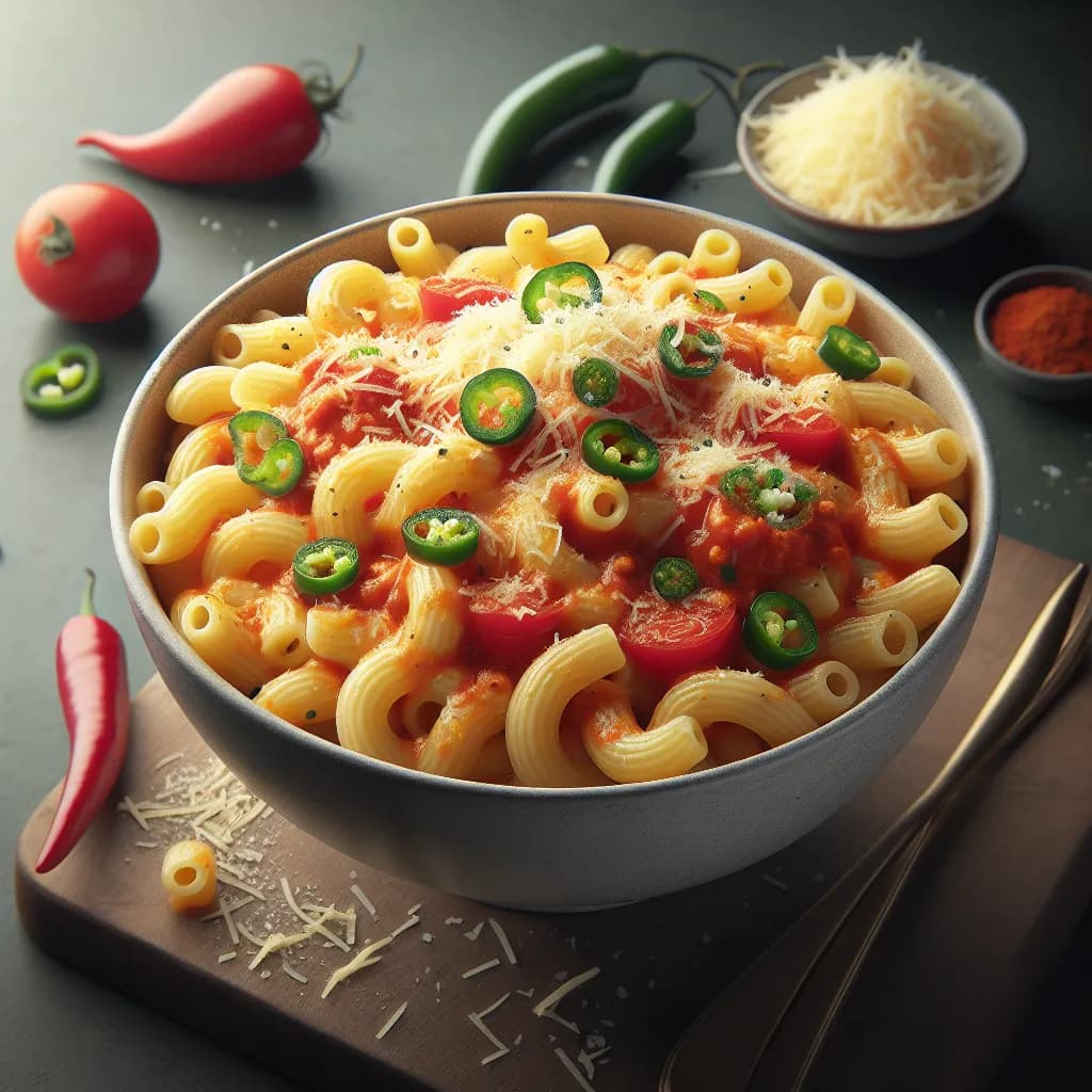 Cheesy Tomato Macaroni