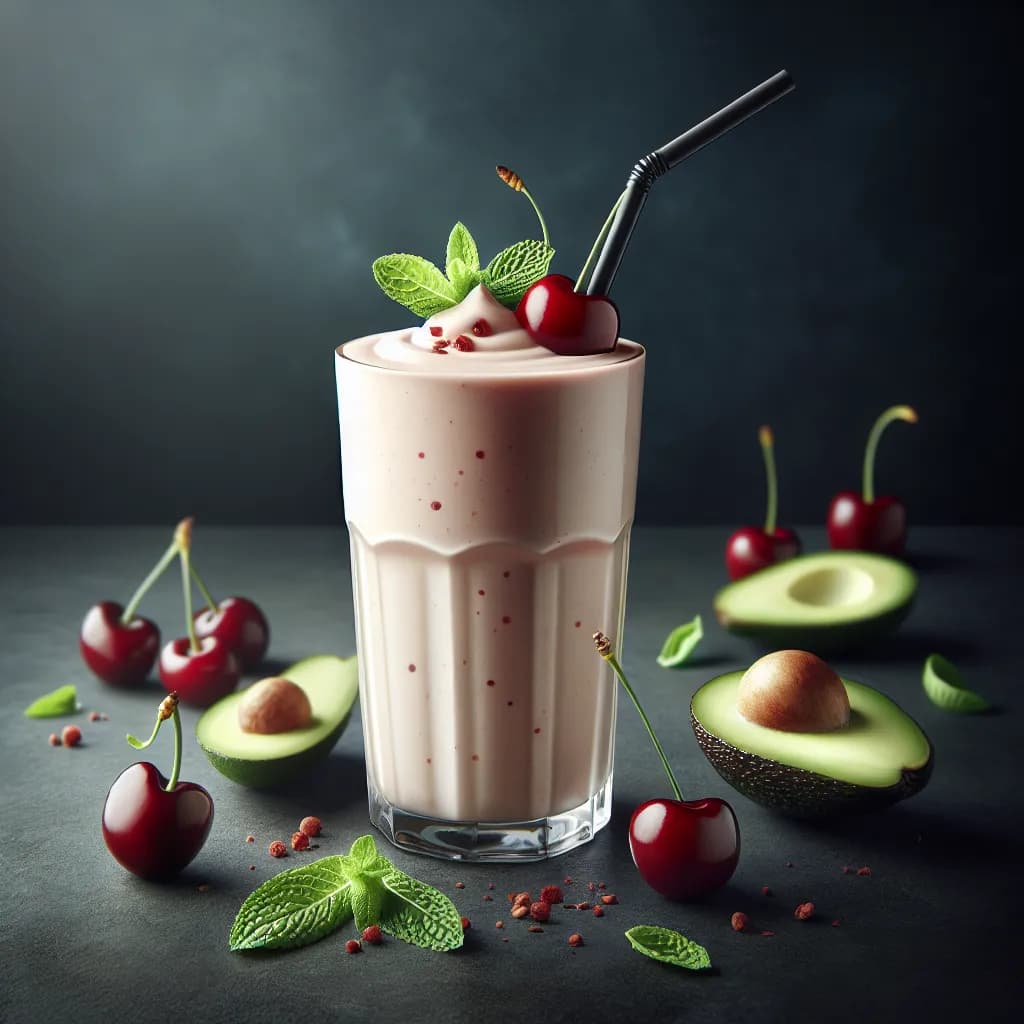 Cherry Avocado Smoothie