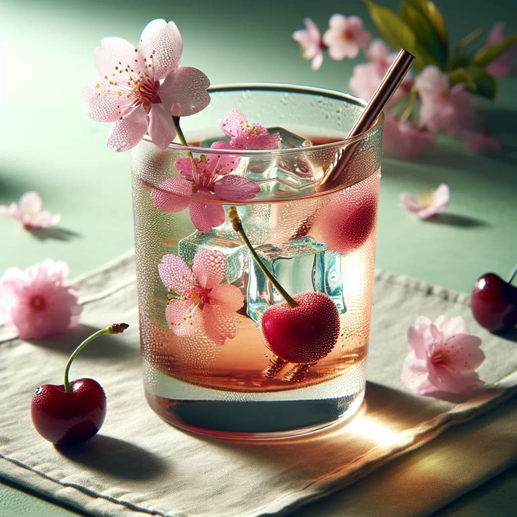 Cherry Blossom Iced Tea