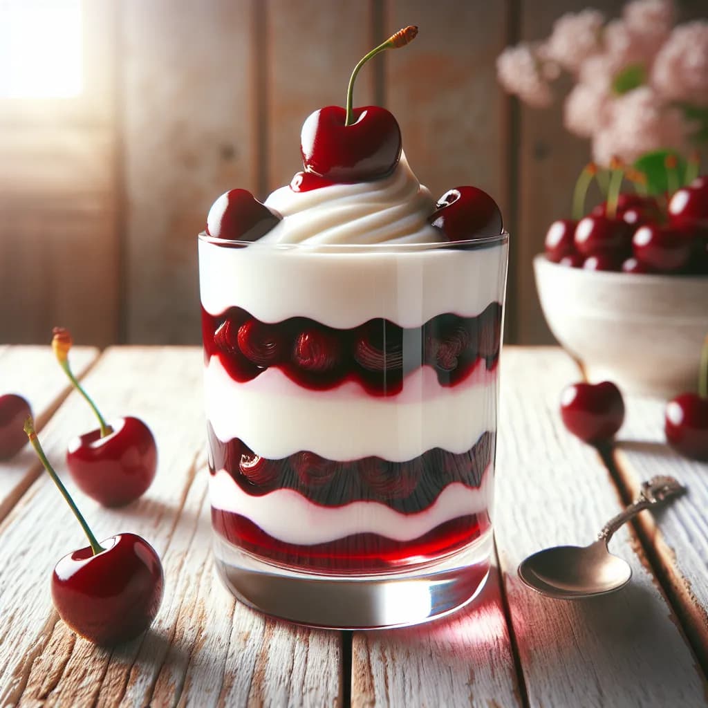 Cherry Yogurt Parfait