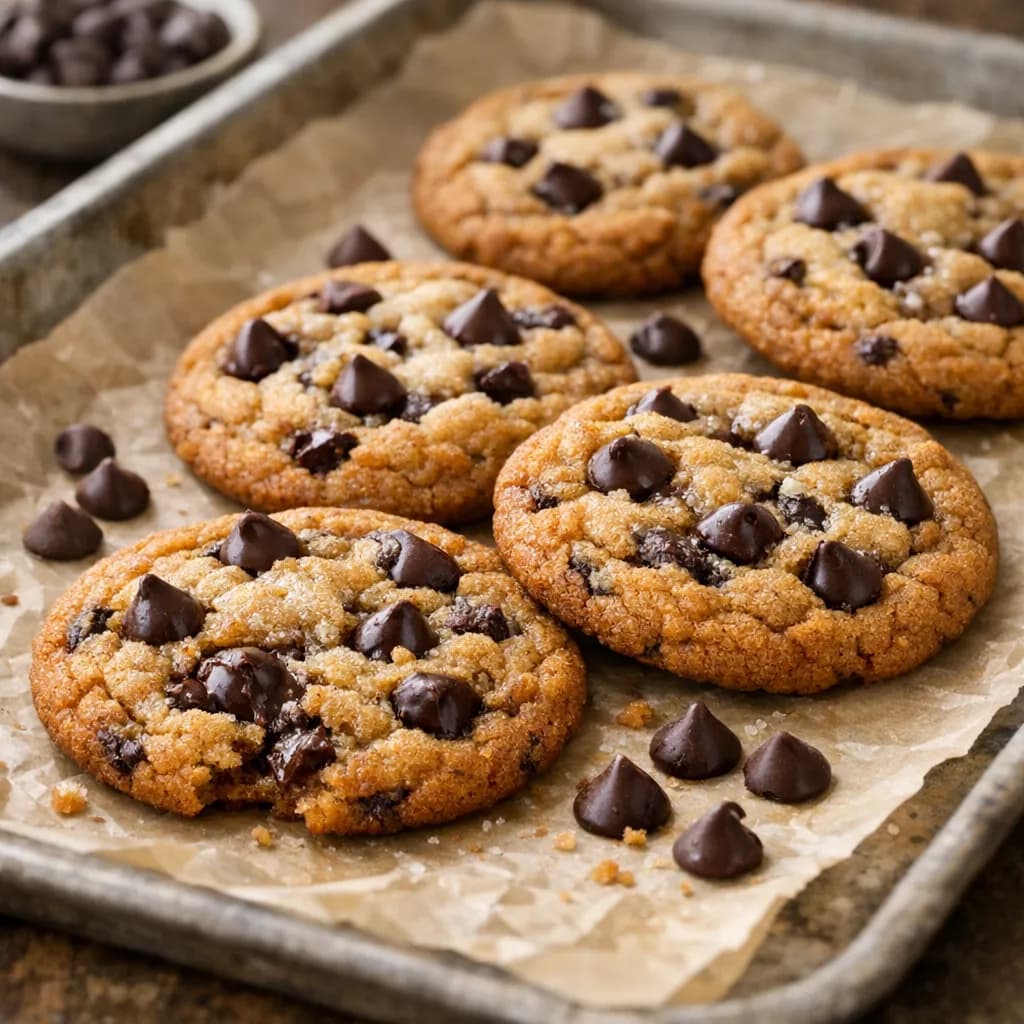 Chewy Brown Sugar Chocolate Chip Cookies