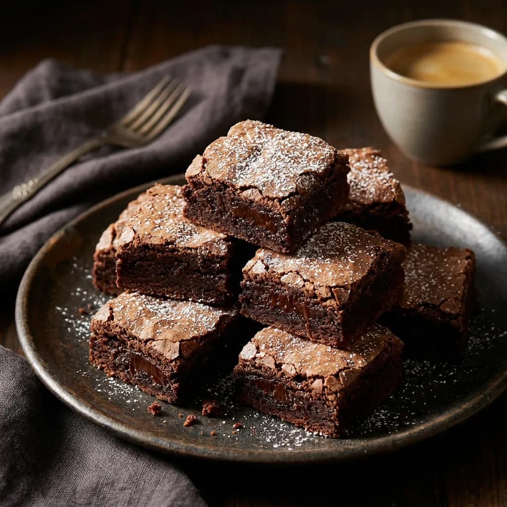Chewy Cocoa Brownie Bites