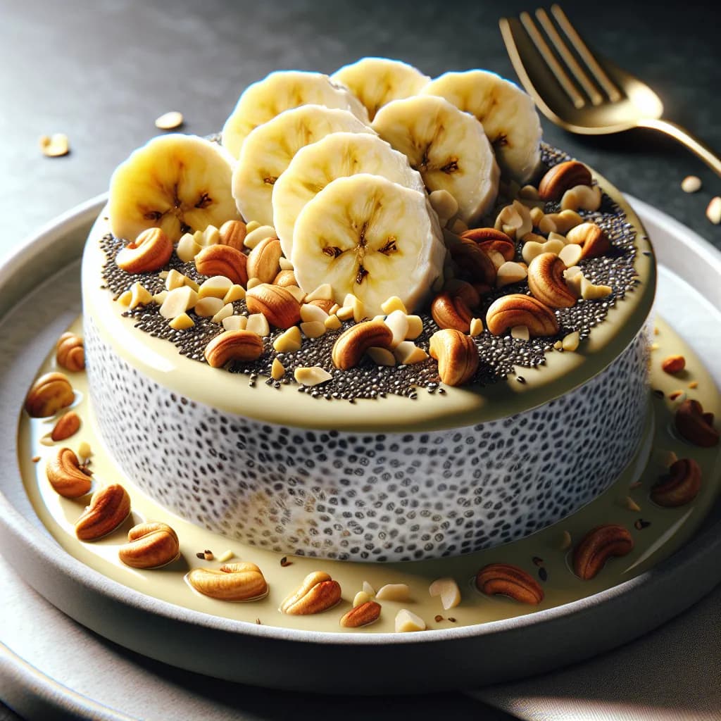 Chia Seed Banana Pudding