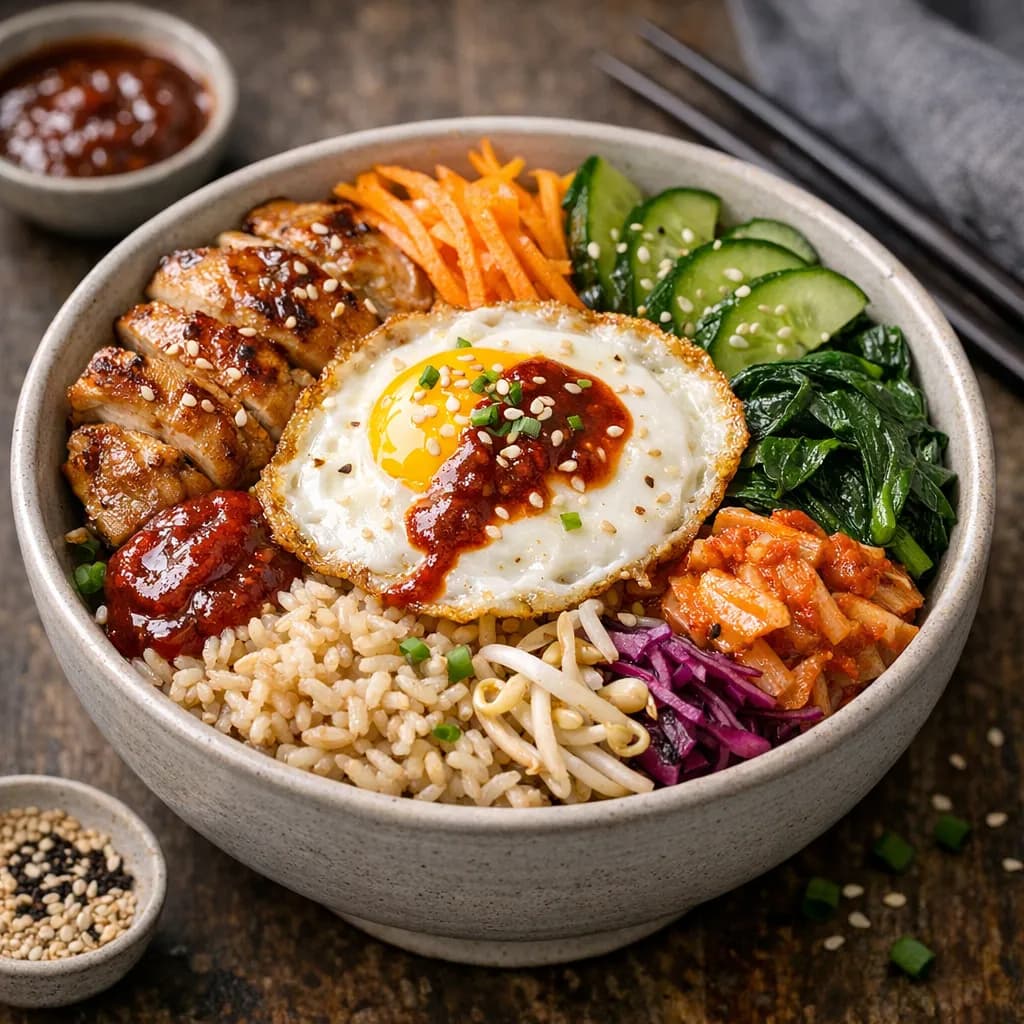 Chicken Bibimbap Bowl