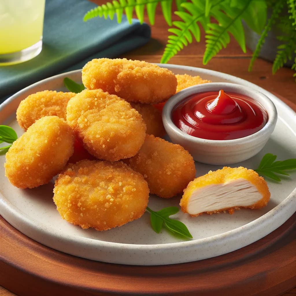 Chicken Bread Crumb Nuggets