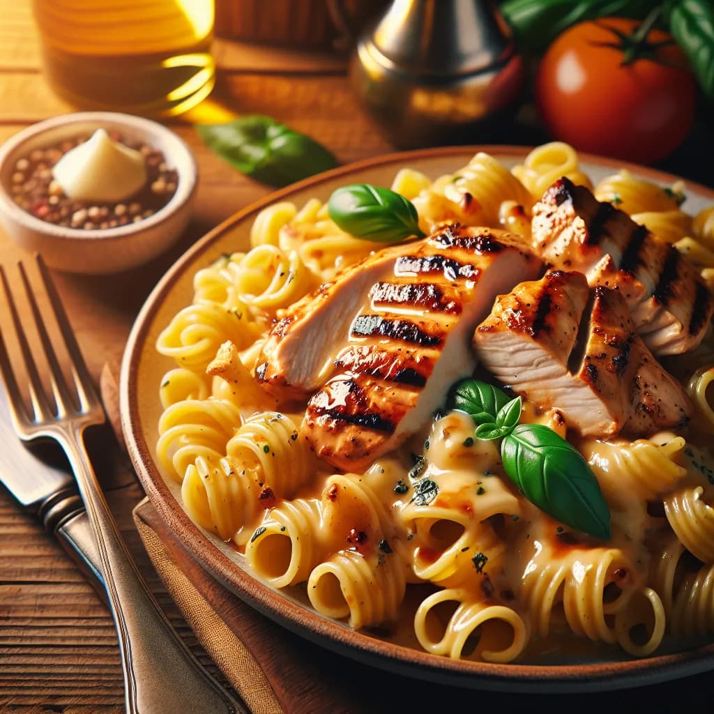 Chicken Cheese Pasta