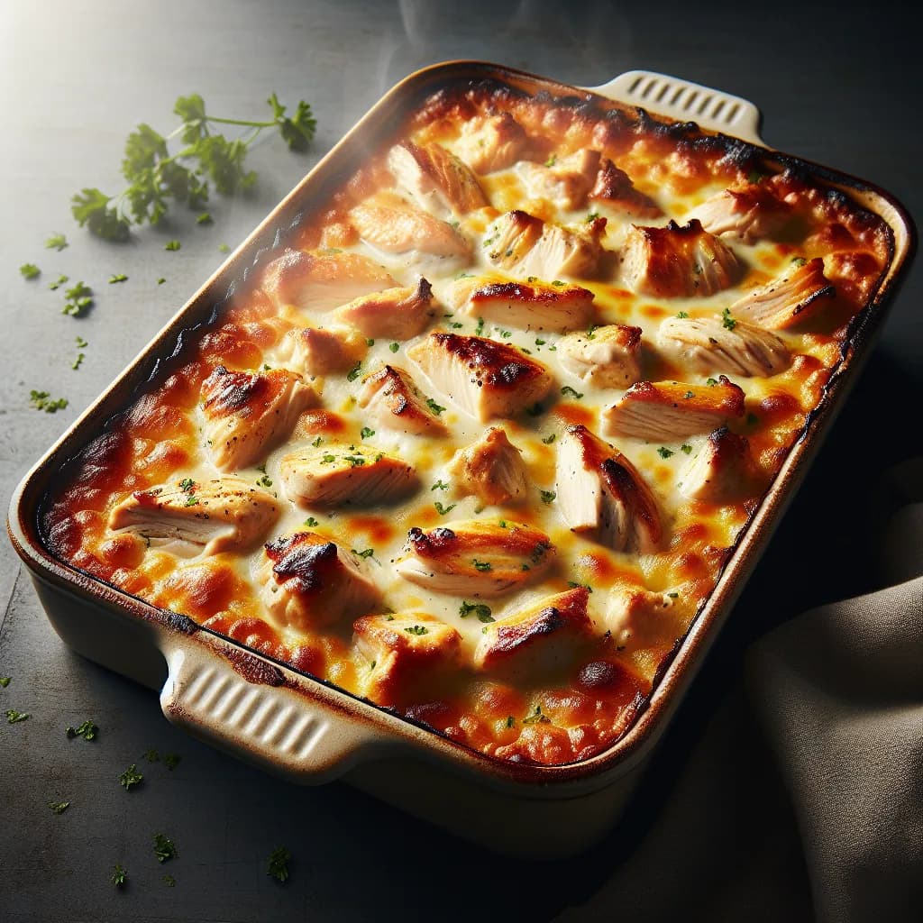 Chicken Cream Cheese Casserole