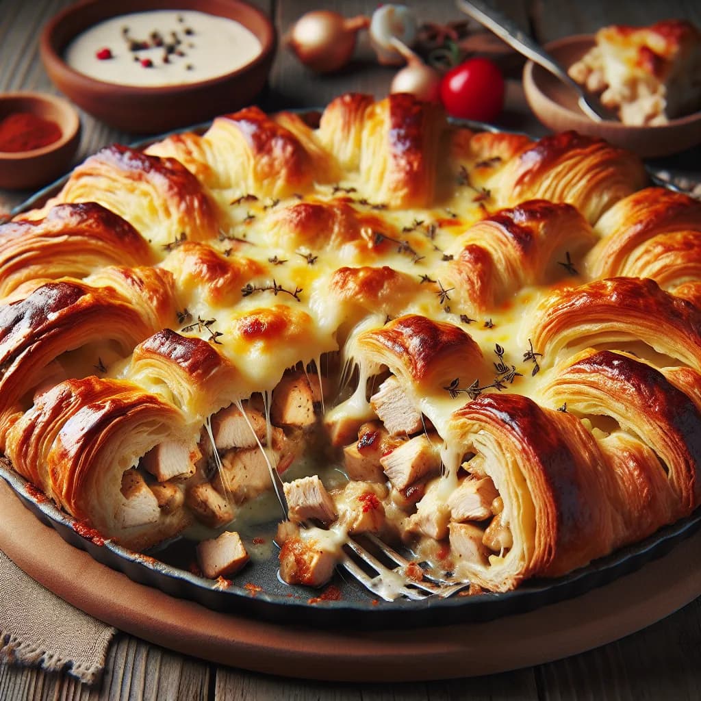 Chicken Crescent Roll Casserole