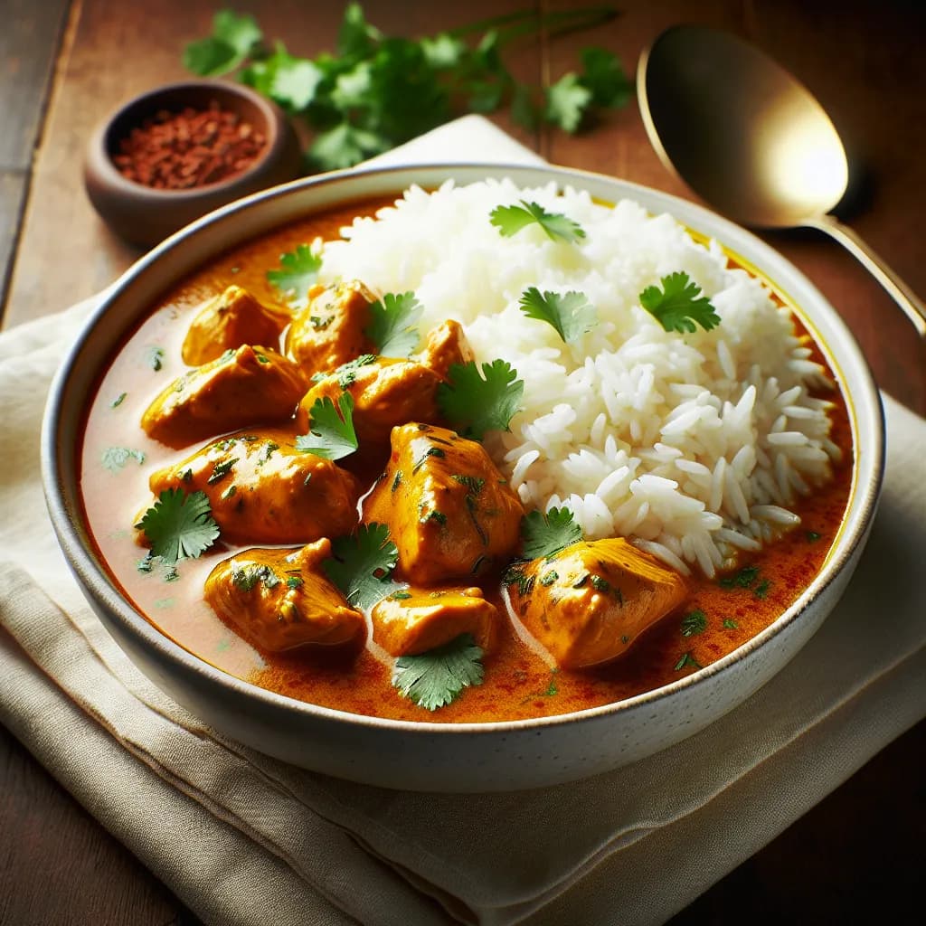 Chicken Curry with Rice