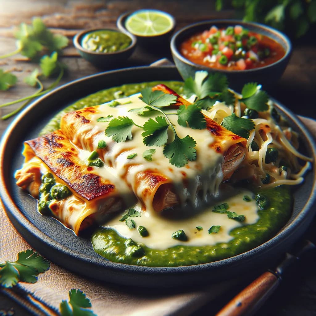Chicken Enchiladas Verdes