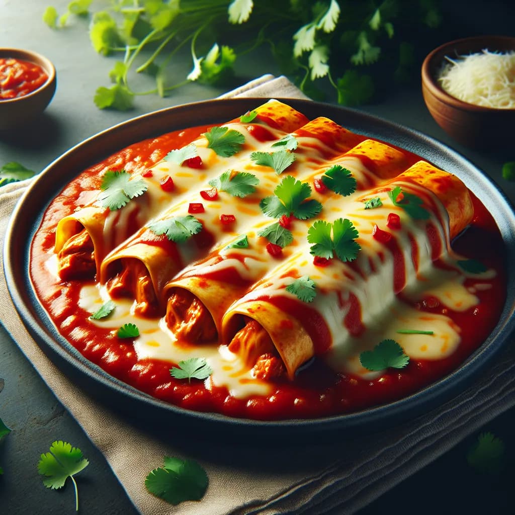 Chicken Enchiladas