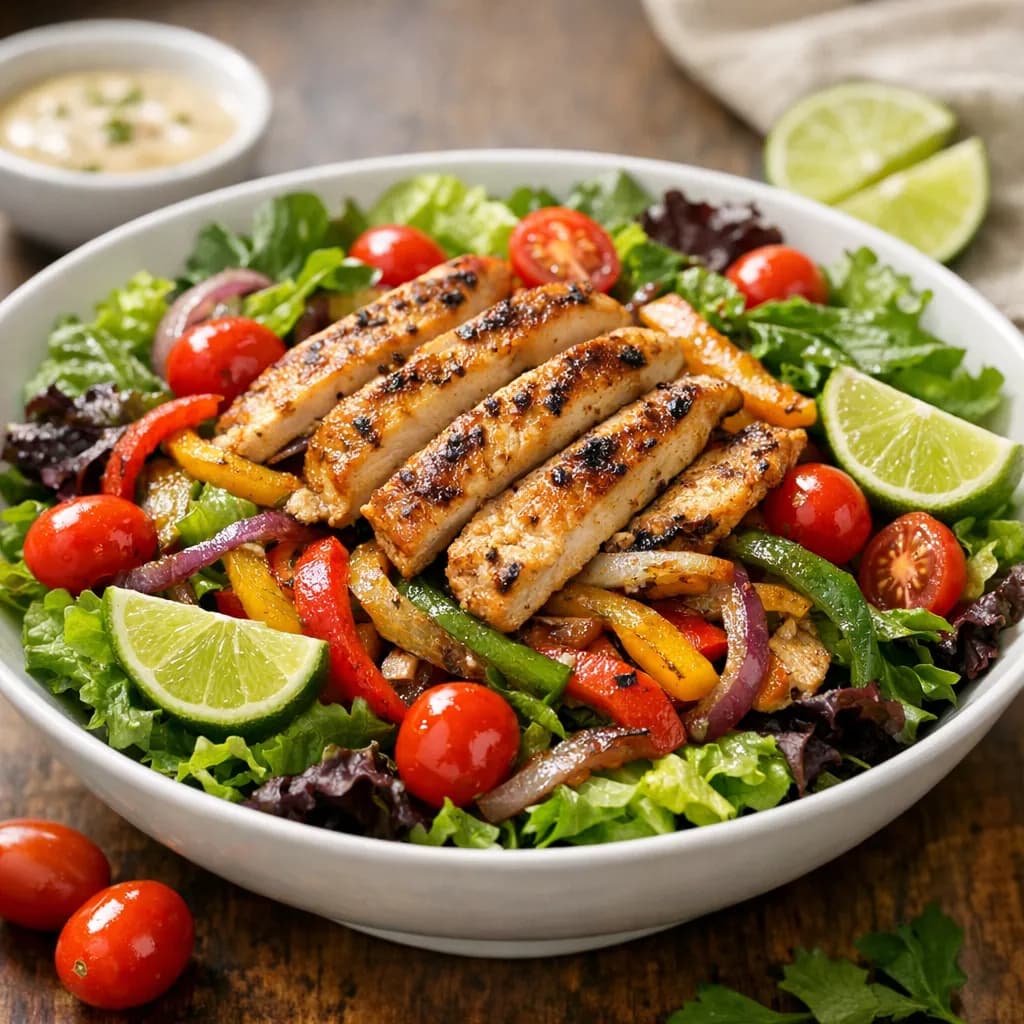 Chicken Fajita Salad