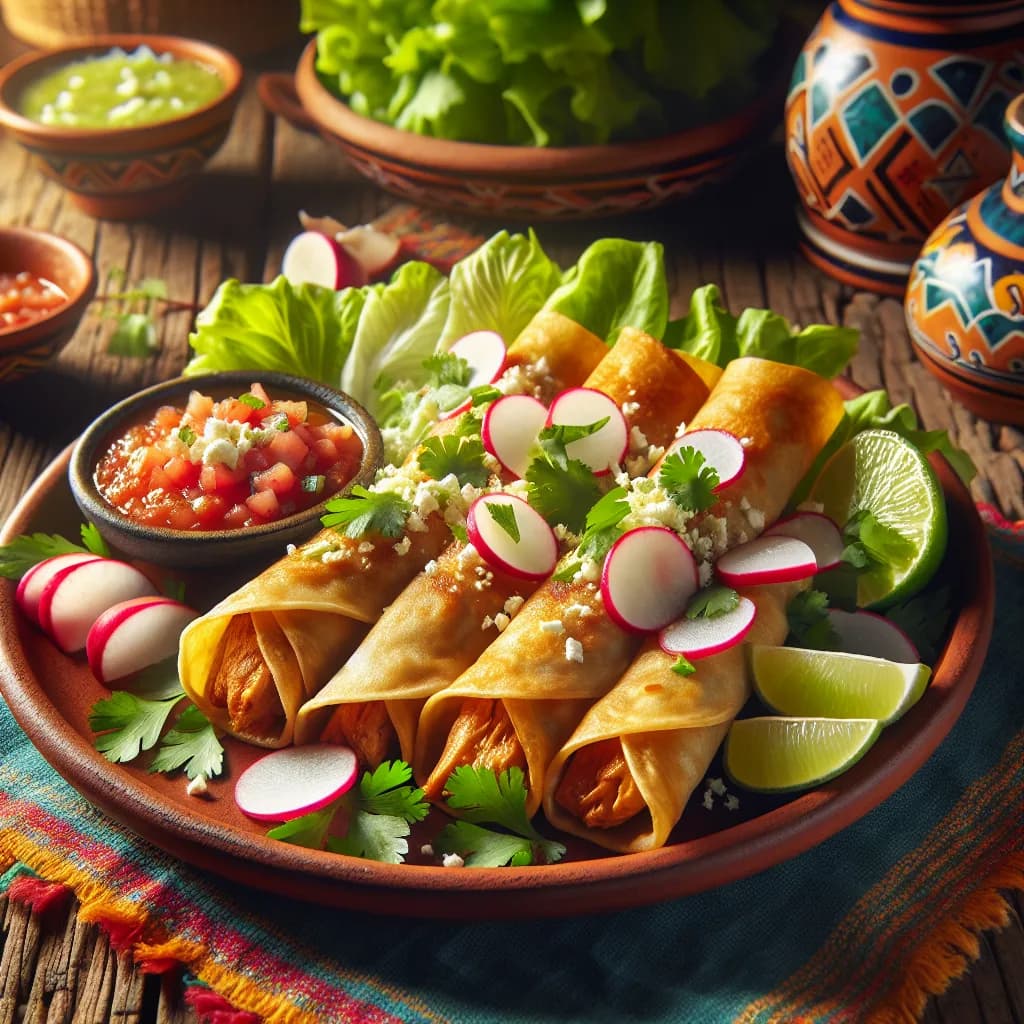 Chicken Flautas