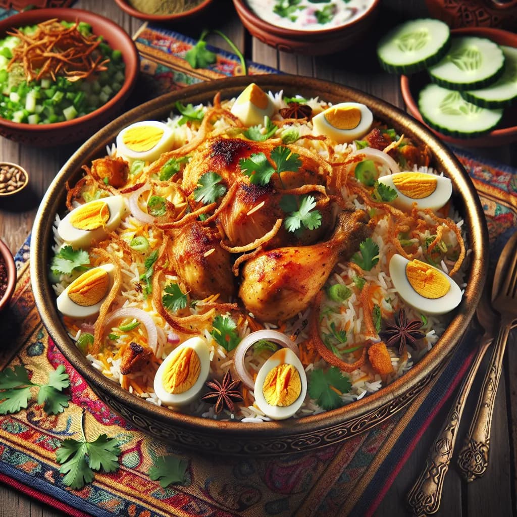 Chicken Handi Biryani