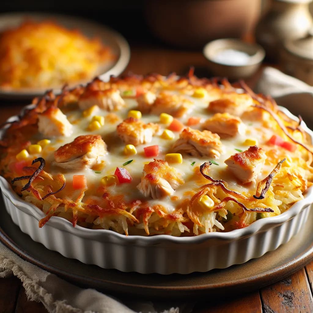 Chicken Hash Brown Casserole