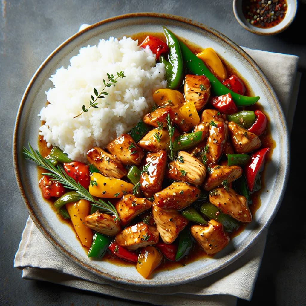 Chicken Herb Stir-Fry