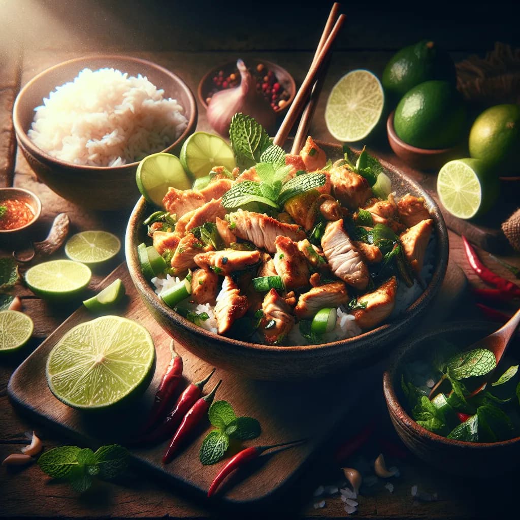 Chicken Larb