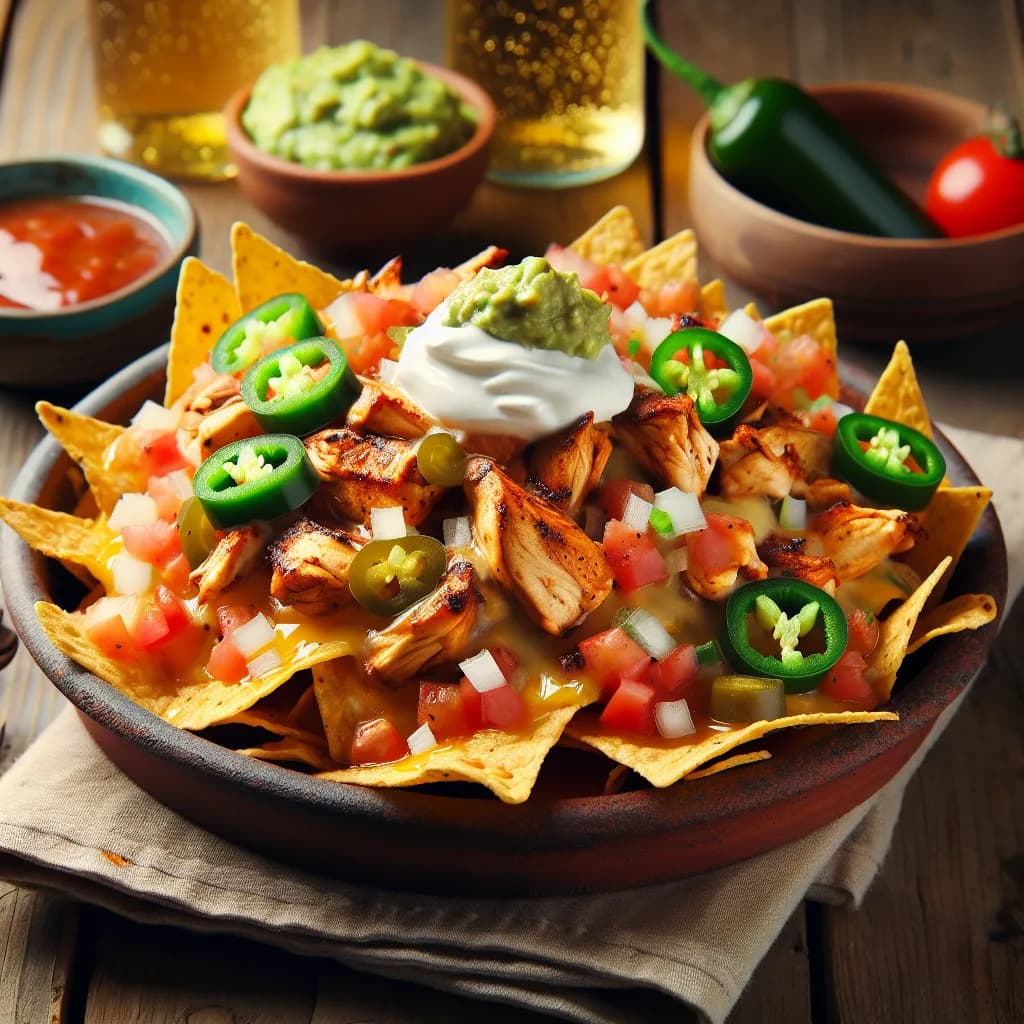 Chicken Nachos