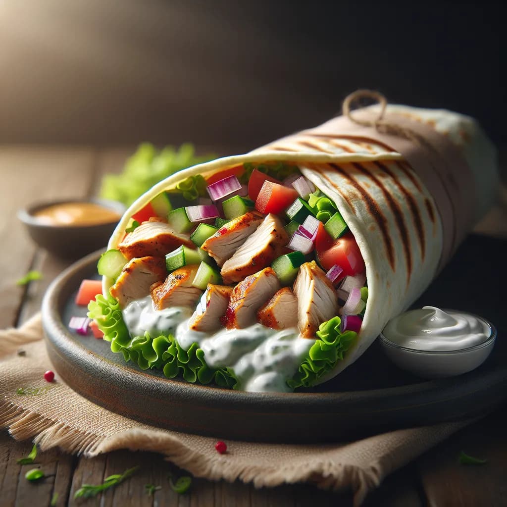Chicken Shawarma Wrap