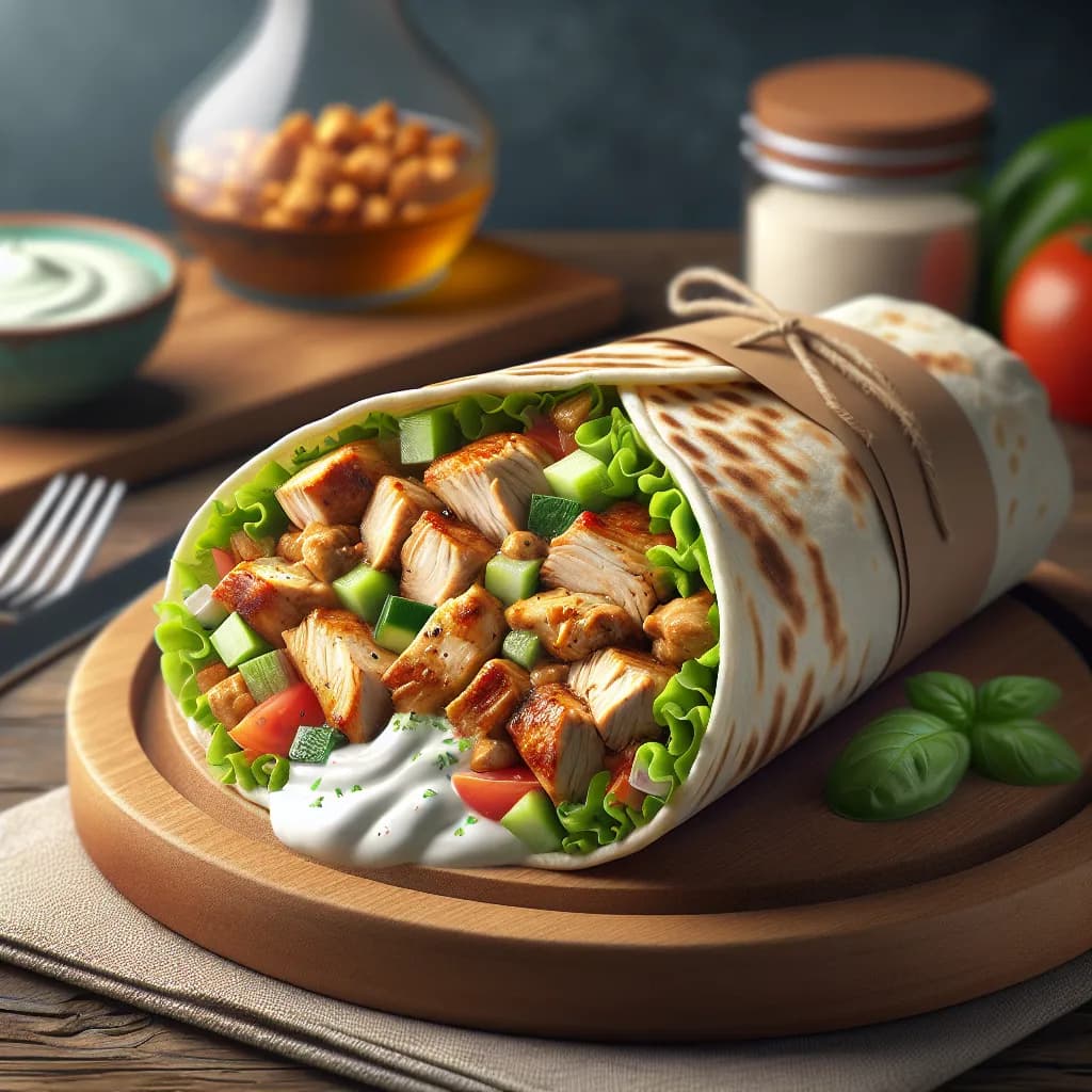 Chicken Shawarma Wrap