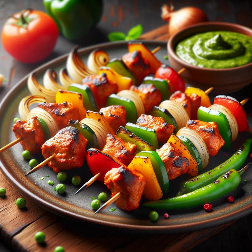 Chicken Tikka Kabobs