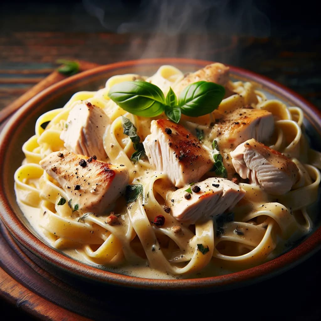 Chicken White Sauce Pasta
