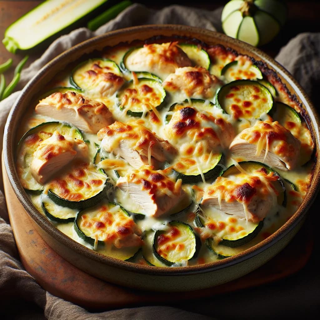 Chicken Zucchini Bake