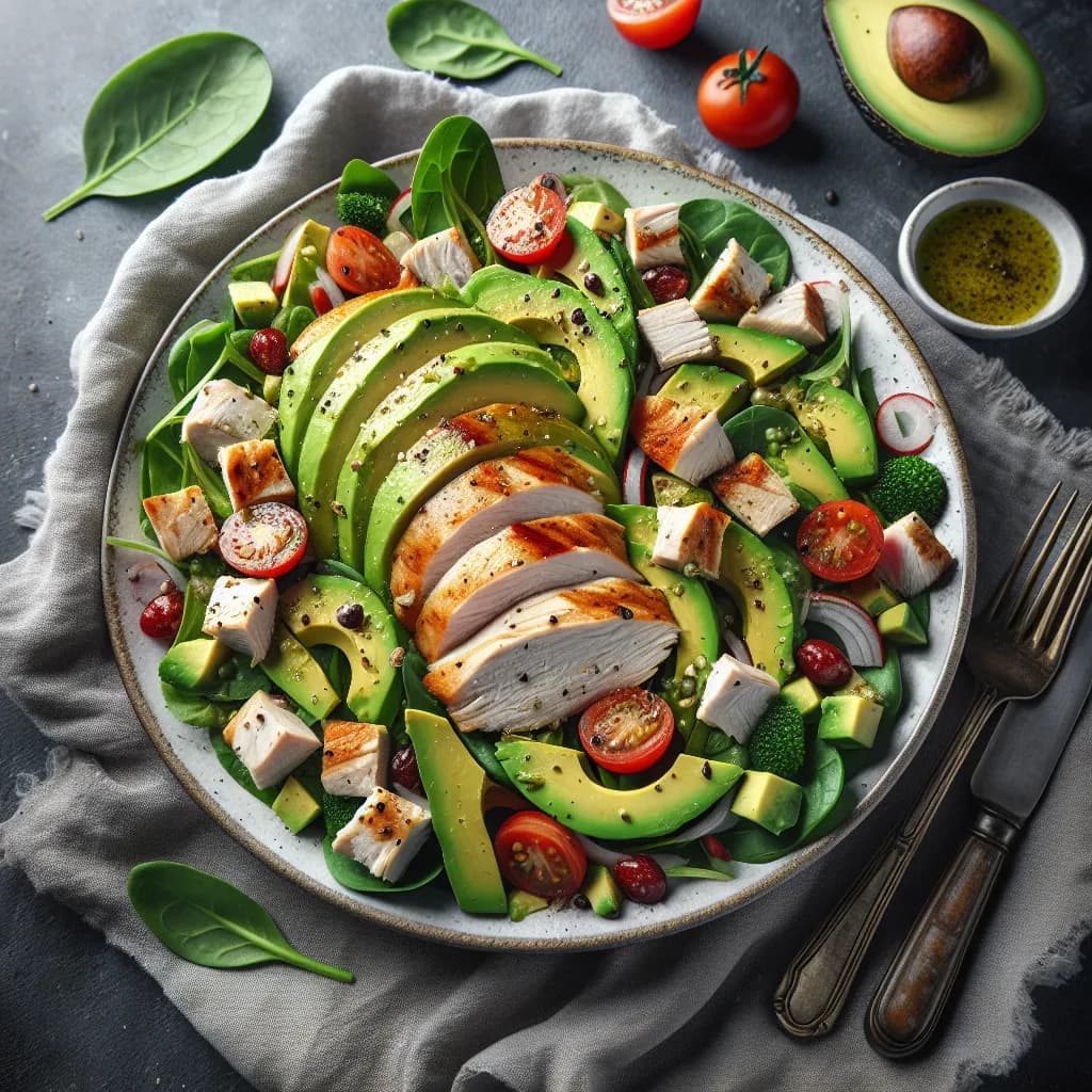 Chicken and Avocado Salad