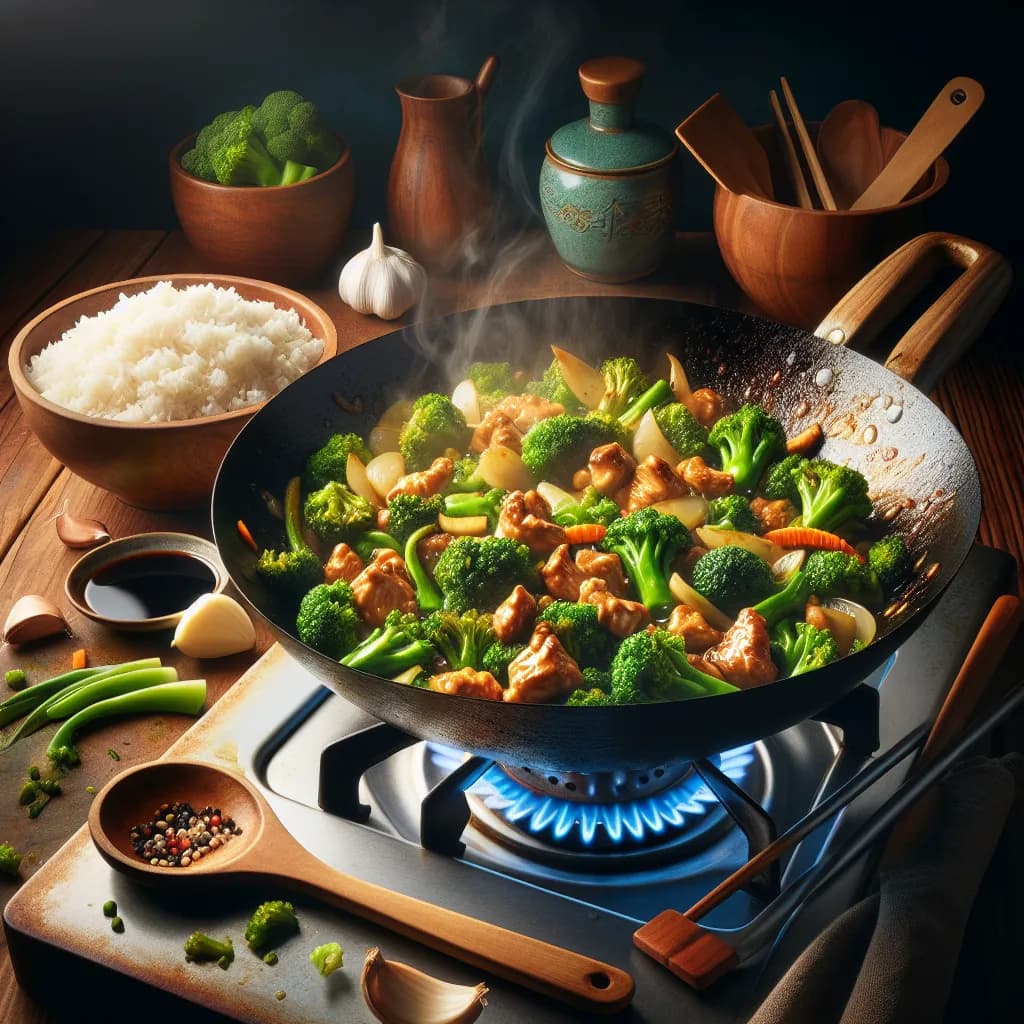Chicken and Broccoli Stir Fry
