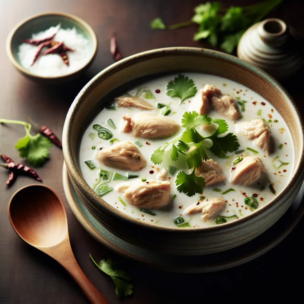 Chicken and Coconut Soup