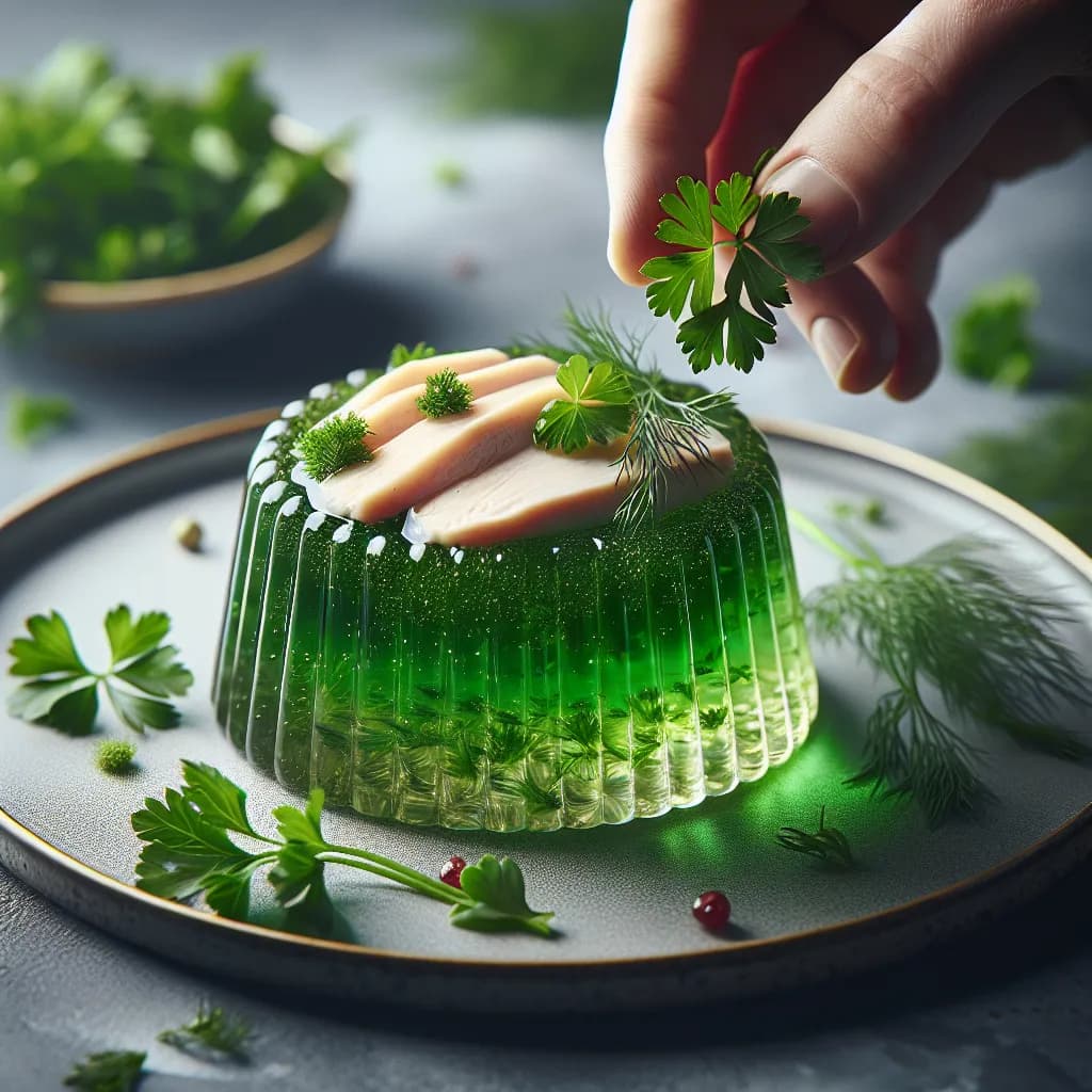 Chicken and Herb Jelly