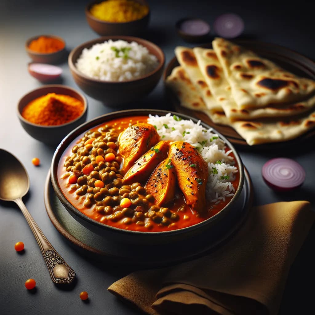 Chicken and Lentil Curry