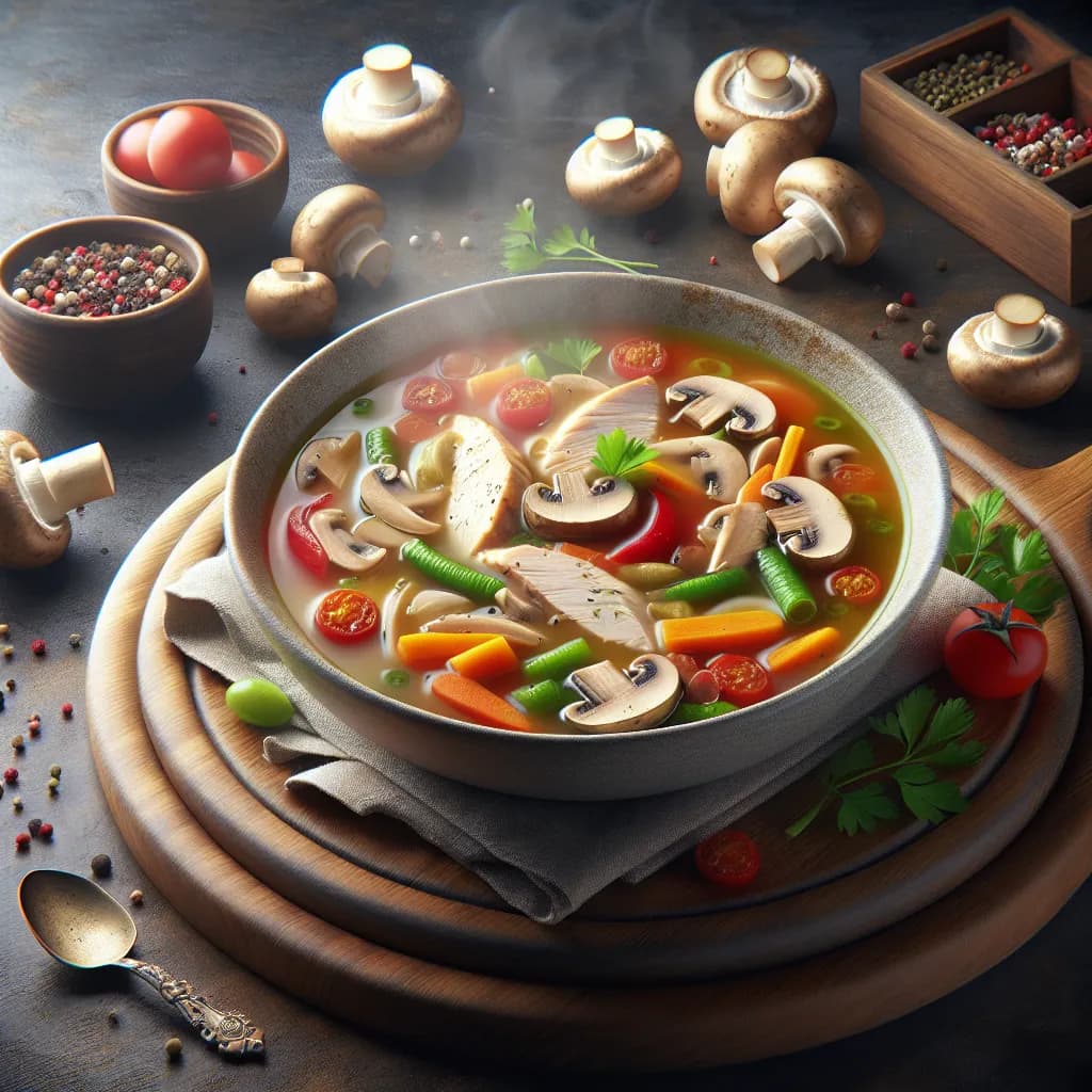 Chicken and Mushroom Soup