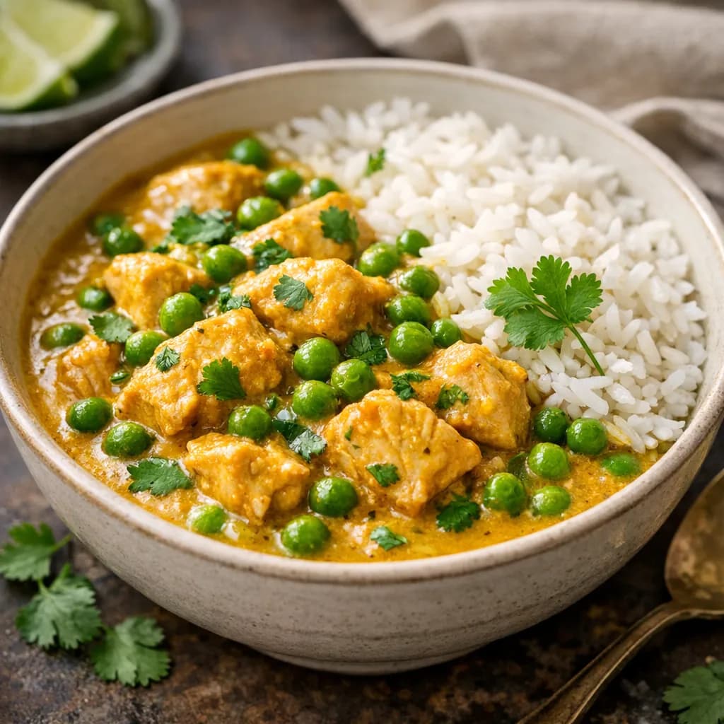Chicken and Pea Curry
