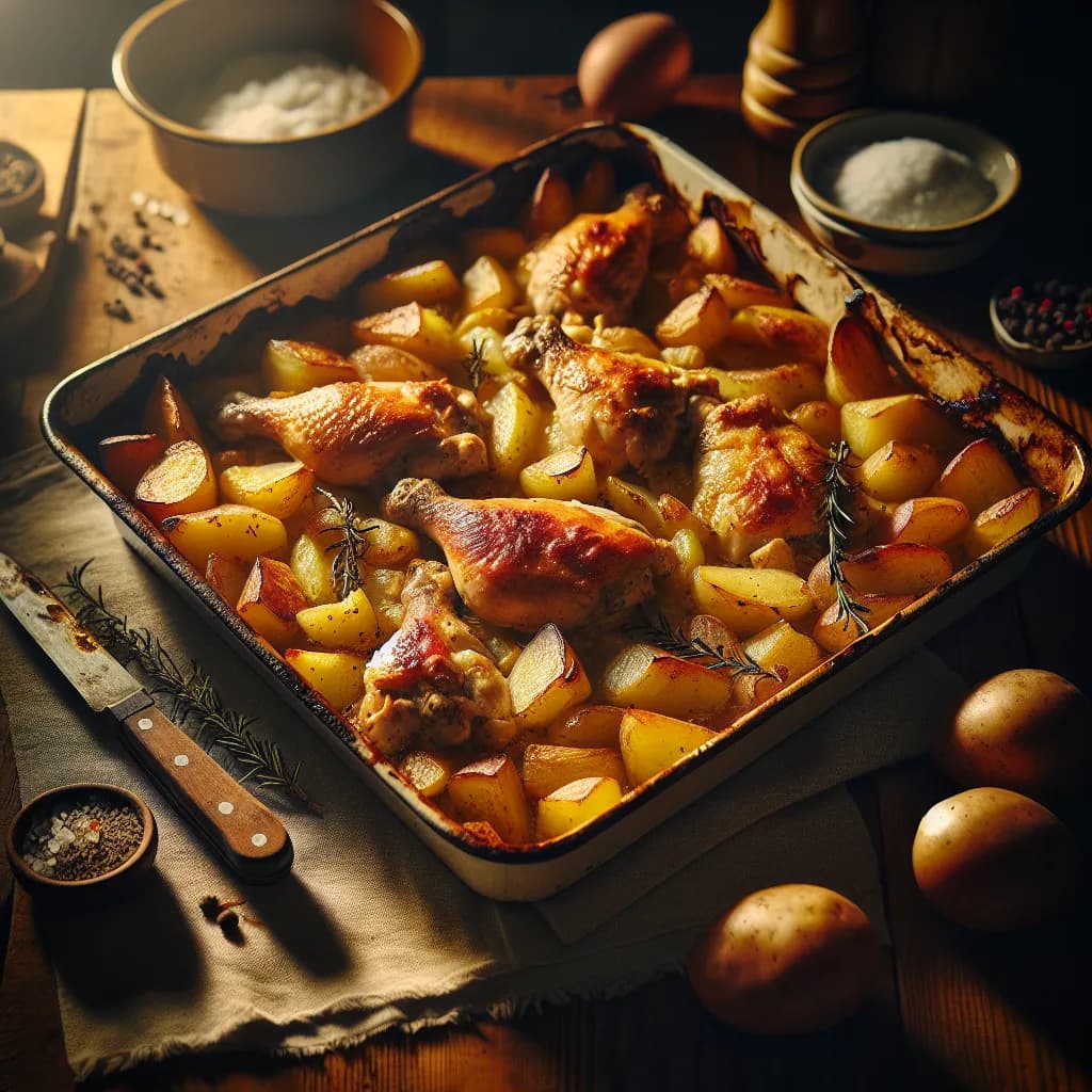 Chicken and Potato Bake