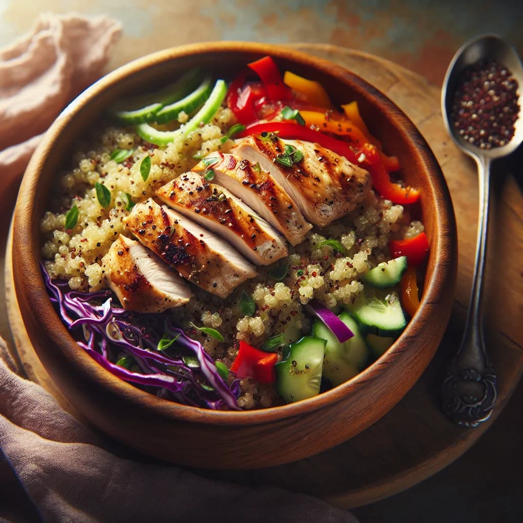 Chicken and Quinoa Bowl