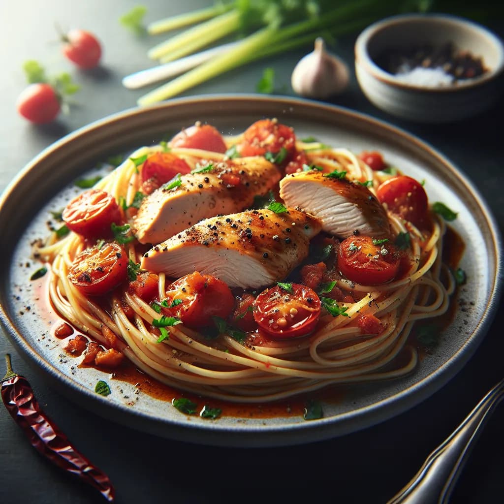 Chicken and Tomato Pasta