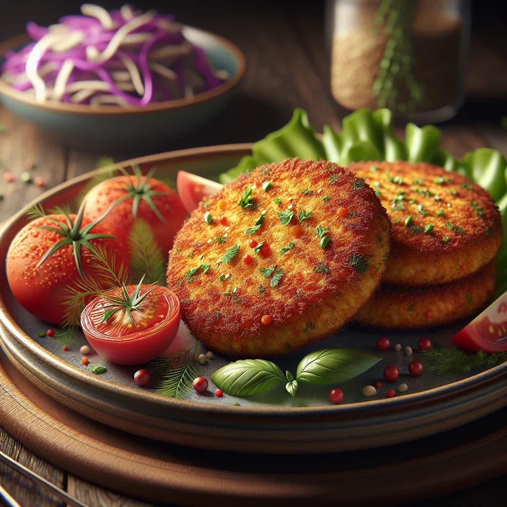 Chicken and Vegetable Patties