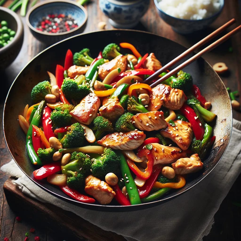 Chicken and Vegetable Stir-Fry