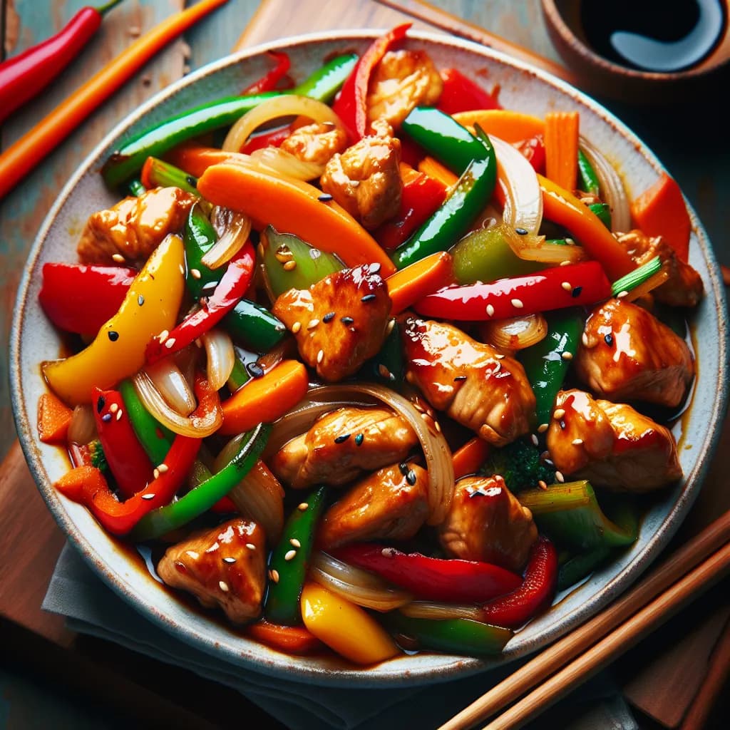 Chicken and Vegetable Stir-Fry